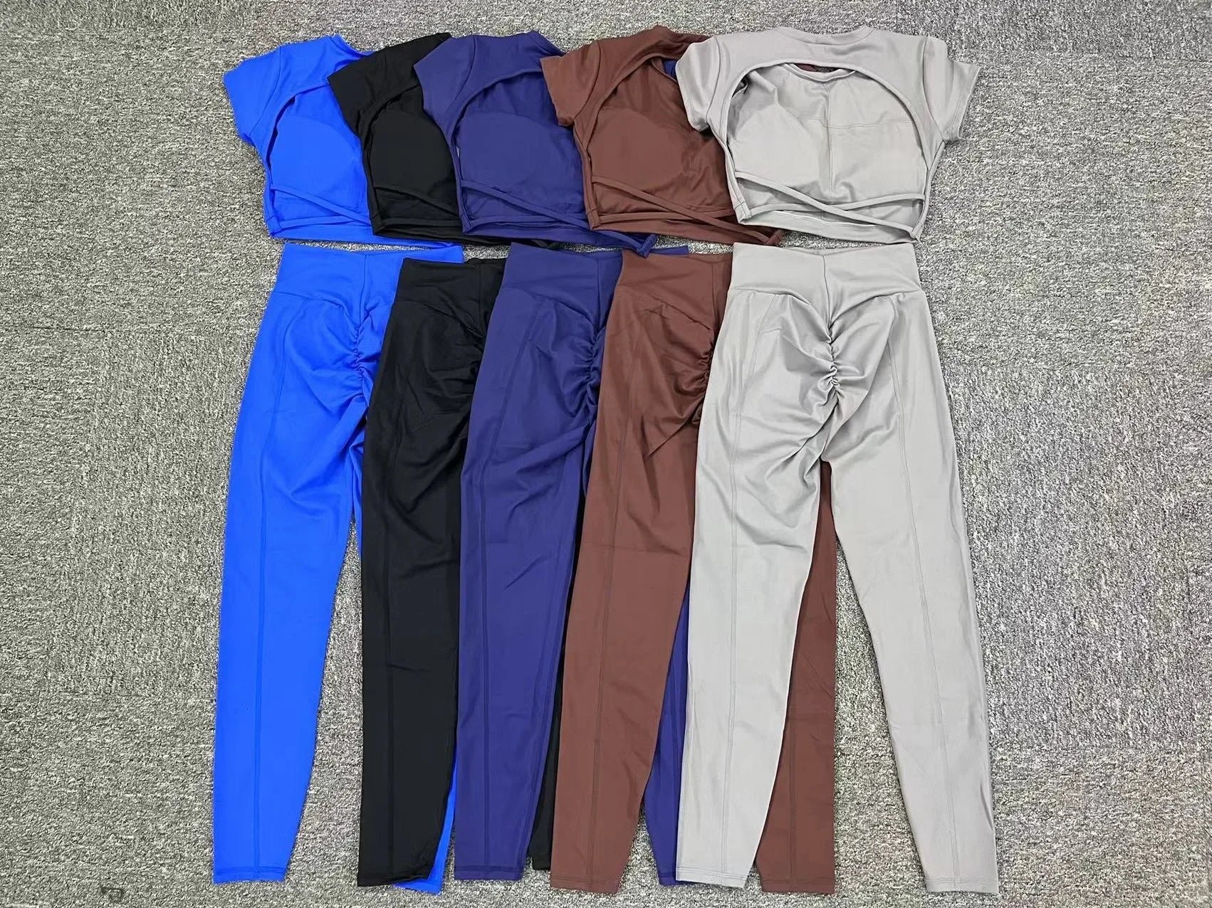 Cross-Back Sporty Set — Women's 2-Piece Activewear