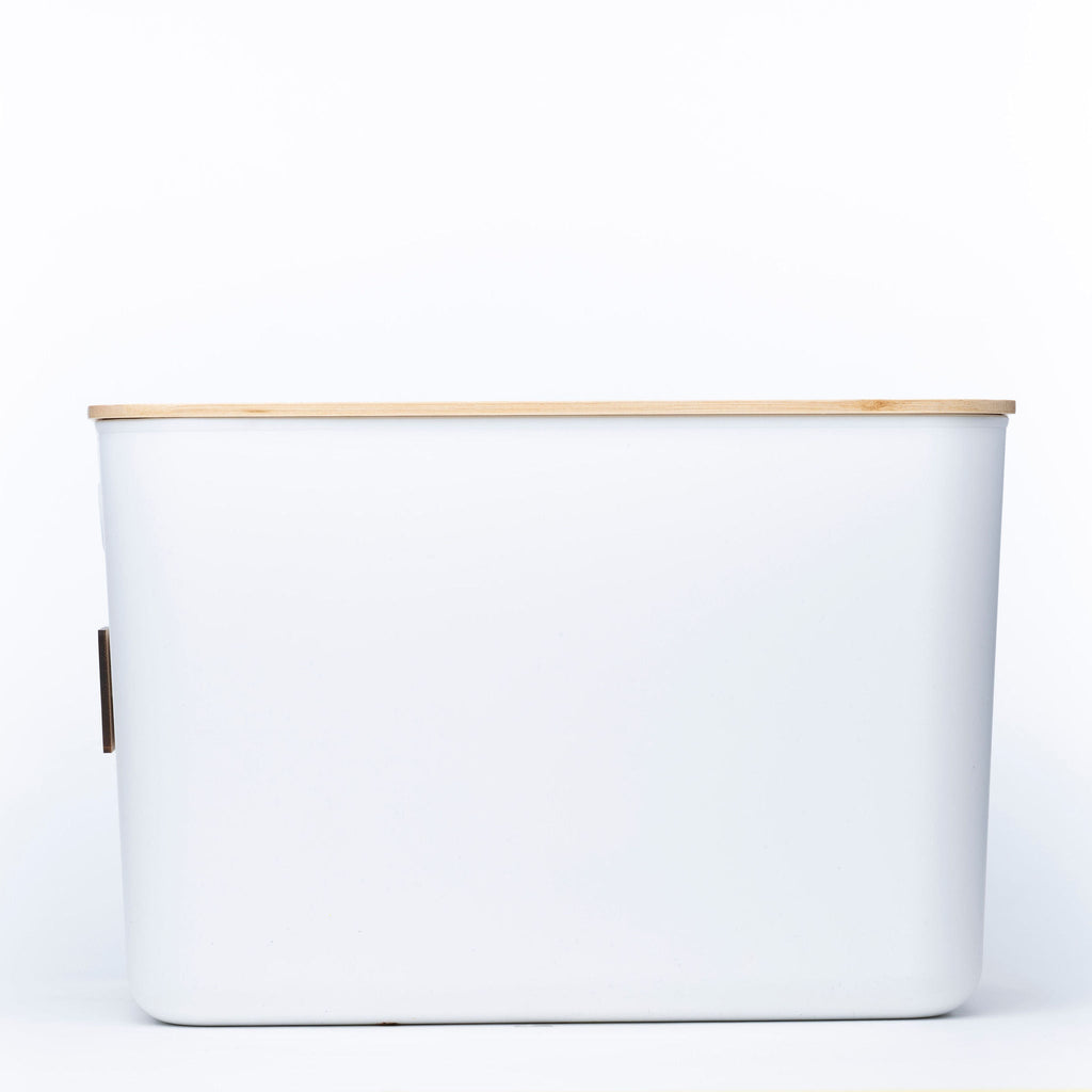Plastic & Bamboo Storage Containers – Multi-Purpose Organisers